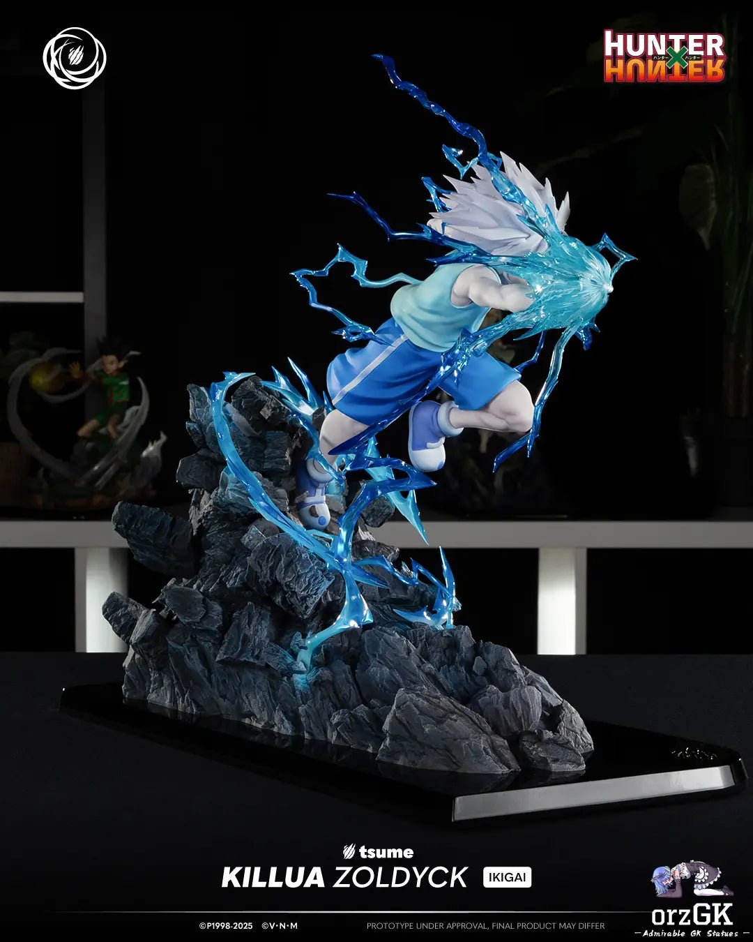 TSUME Studio - Hunter x Hunter KILLUA ZOLDYCK IKIGAI (Licensed) resin statue Navy Toys anime figure
