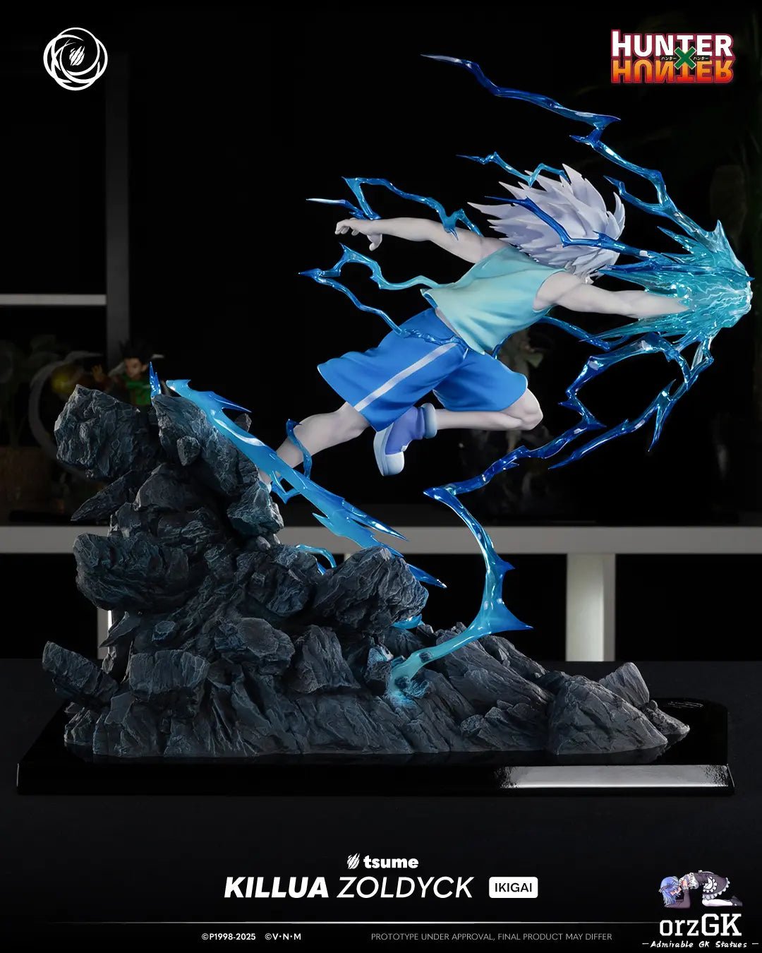 TSUME Studio - Hunter x Hunter KILLUA ZOLDYCK IKIGAI (Licensed) resin statue Navy Toys anime figure