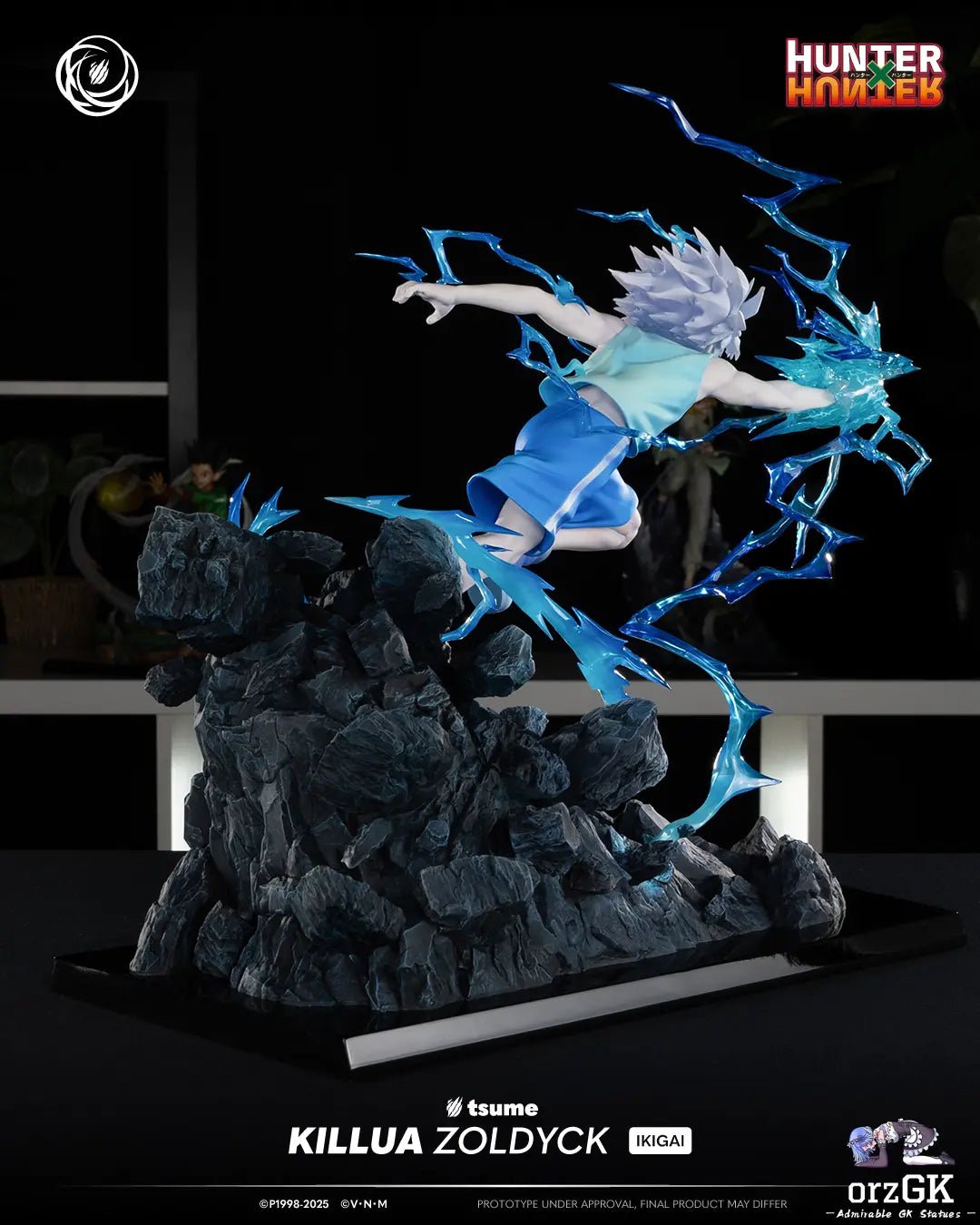TSUME Studio - Hunter x Hunter KILLUA ZOLDYCK IKIGAI (Licensed) resin statue Navy Toys anime figure