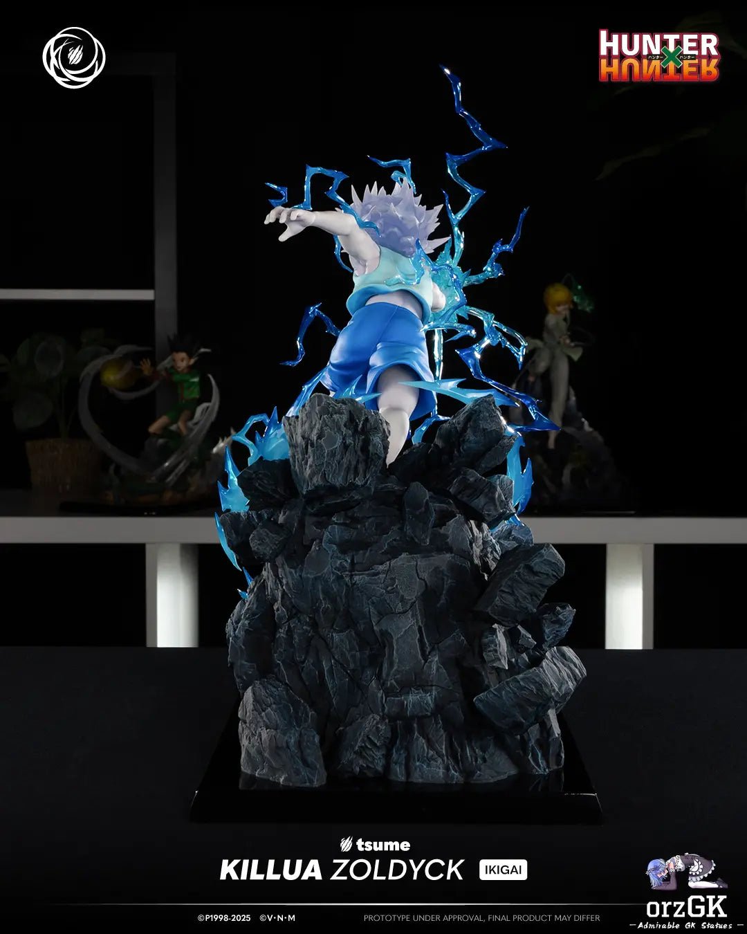 TSUME Studio - Hunter x Hunter KILLUA ZOLDYCK IKIGAI (Licensed) resin statue Navy Toys anime figure