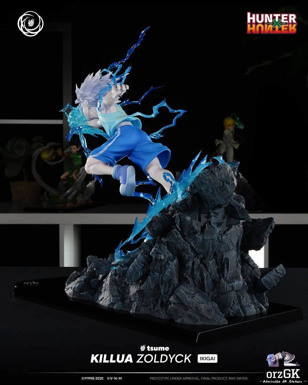 TSUME Studio - Hunter x Hunter KILLUA ZOLDYCK IKIGAI (Licensed) resin statue Navy Toys anime figure