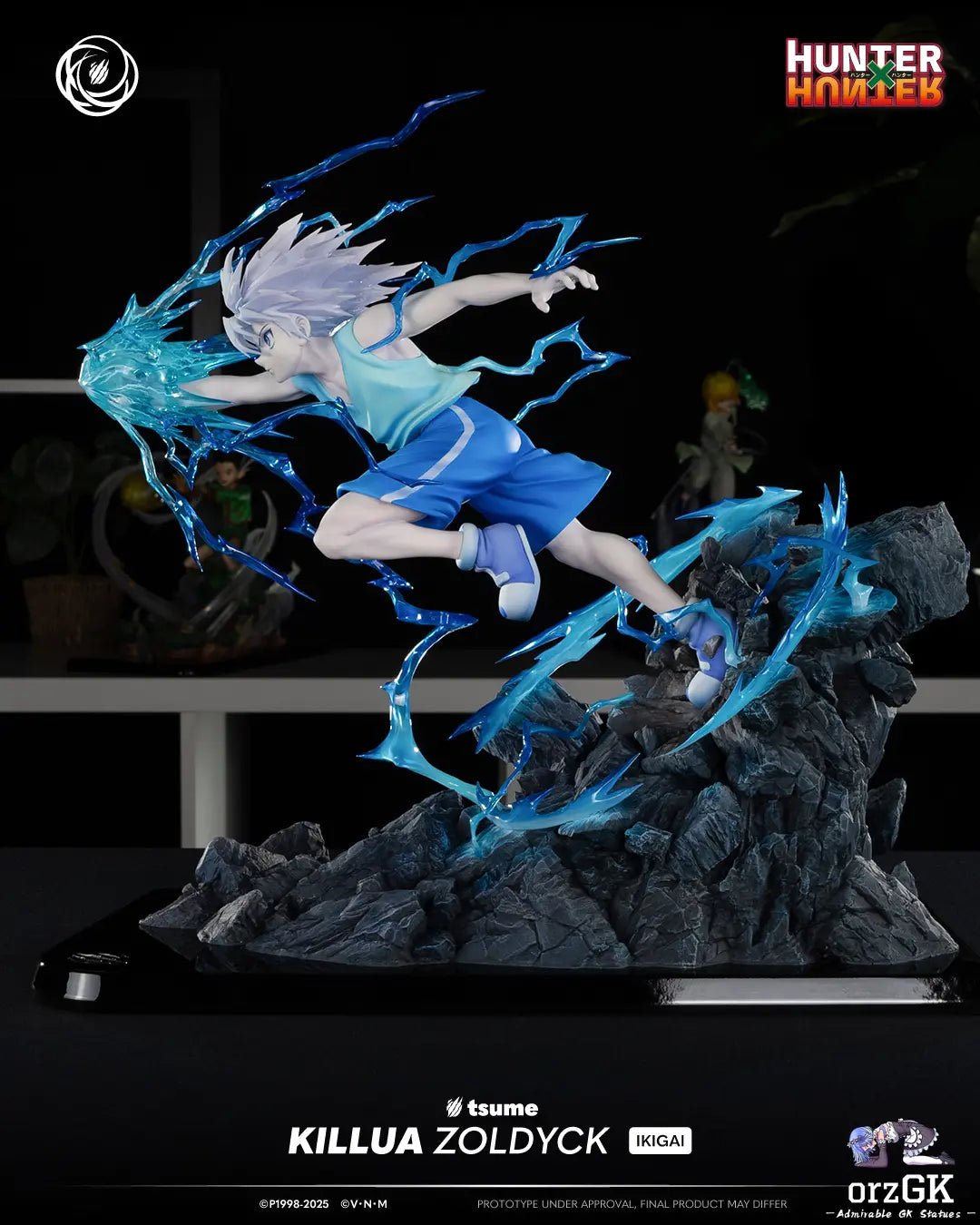 TSUME Studio - Hunter x Hunter KILLUA ZOLDYCK IKIGAI (Licensed) resin statue Navy Toys anime figure
