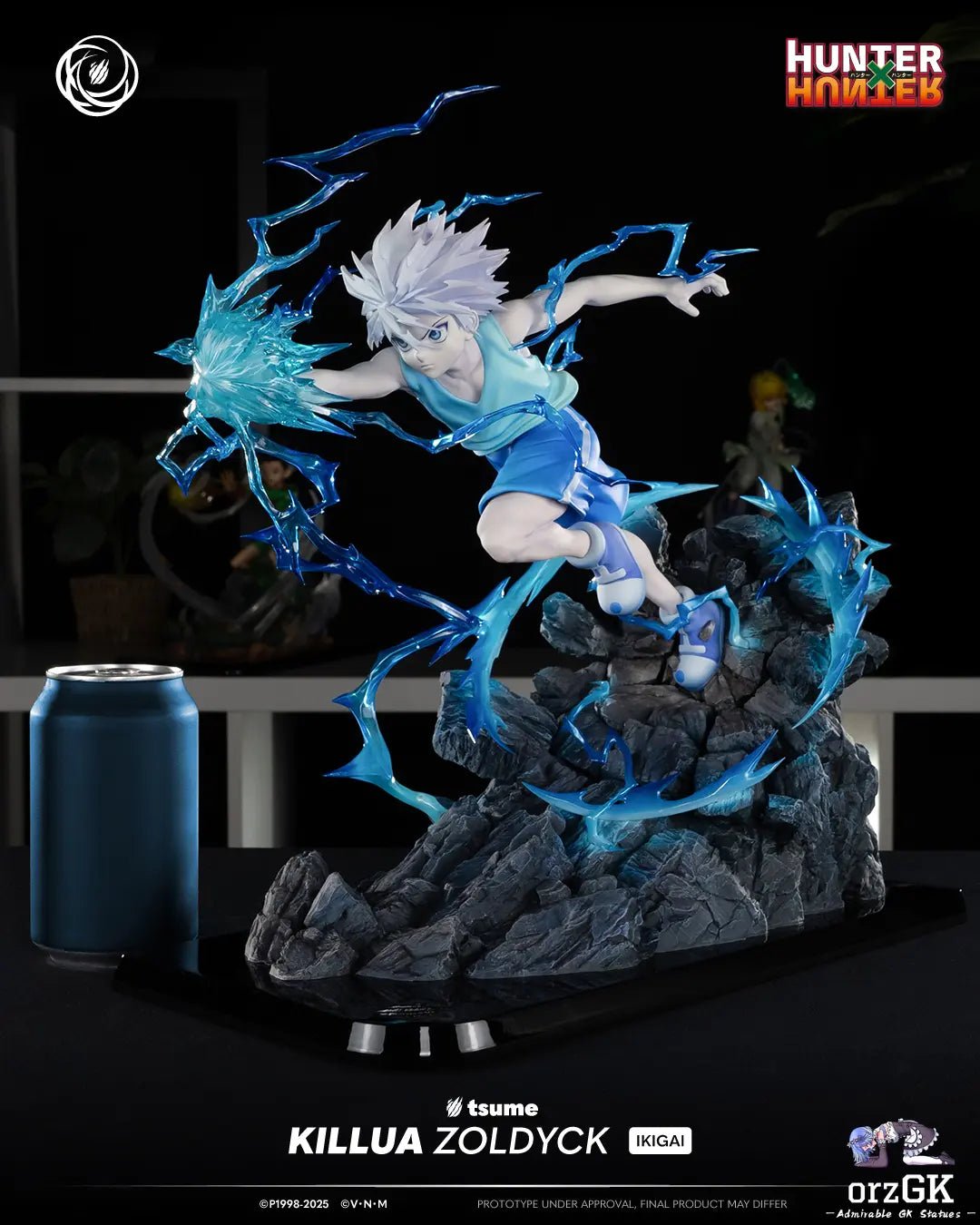 TSUME Studio - Hunter x Hunter KILLUA ZOLDYCK IKIGAI (Licensed) resin statue Navy Toys anime figure