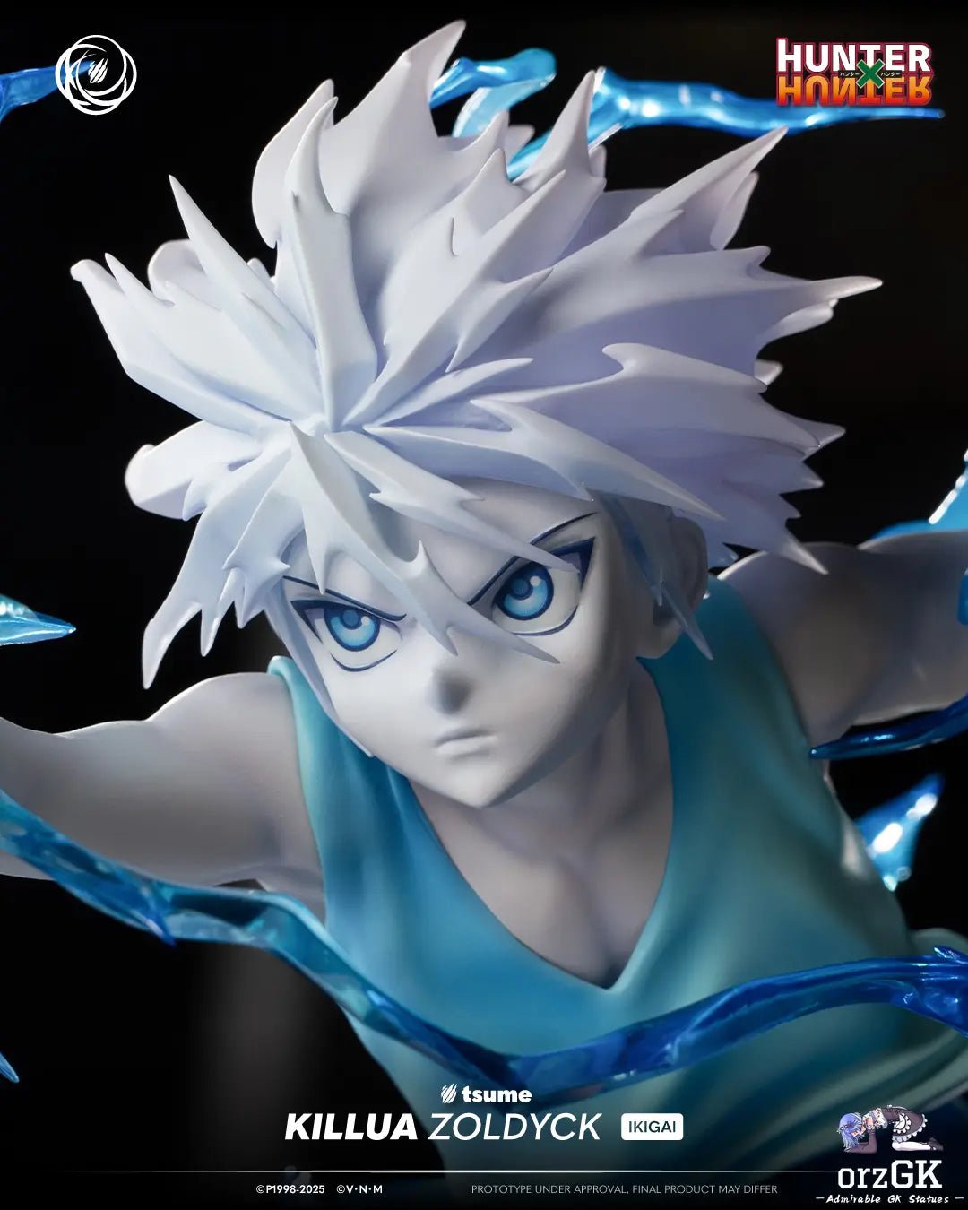 TSUME Studio - Hunter x Hunter KILLUA ZOLDYCK IKIGAI (Licensed) resin statue Navy Toys anime figure
