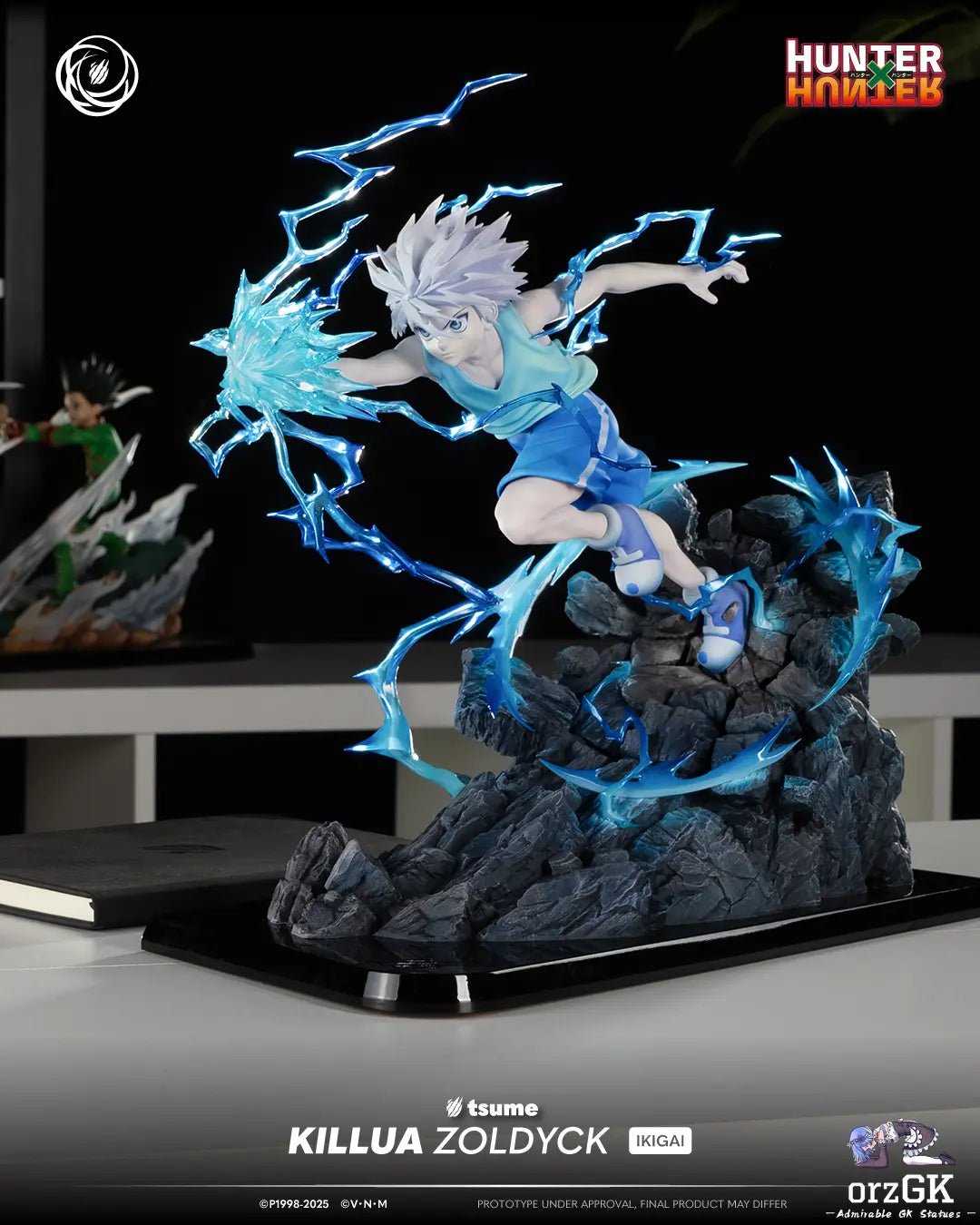 TSUME Studio - Hunter x Hunter KILLUA ZOLDYCK IKIGAI (Licensed) resin statue Navy Toys anime figure
