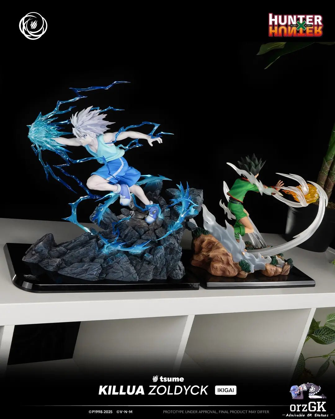 TSUME Studio - Hunter x Hunter KILLUA ZOLDYCK IKIGAI (Licensed) resin statue Navy Toys anime figure