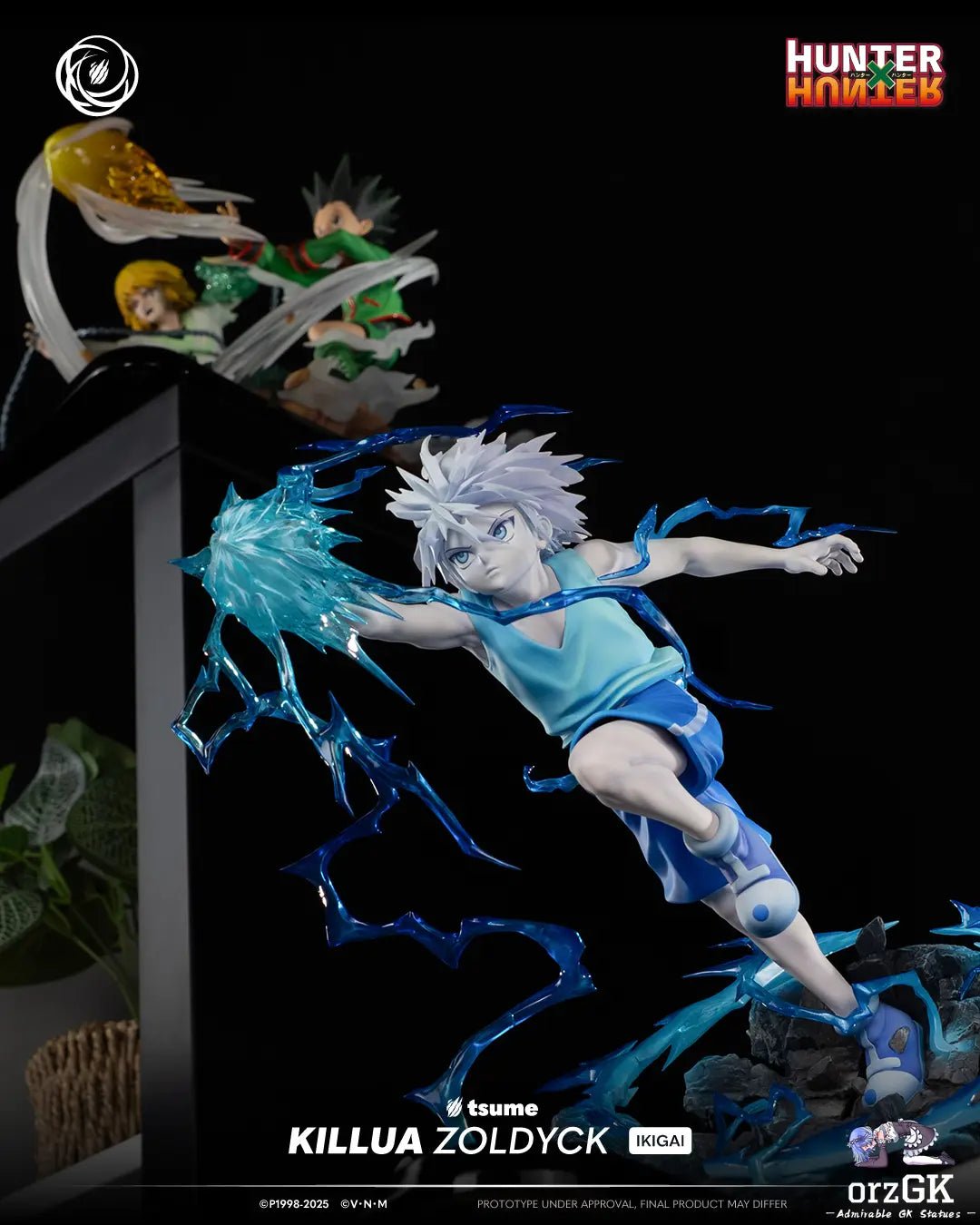 TSUME Studio - Hunter x Hunter KILLUA ZOLDYCK IKIGAI (Licensed) resin statue Navy Toys anime figure