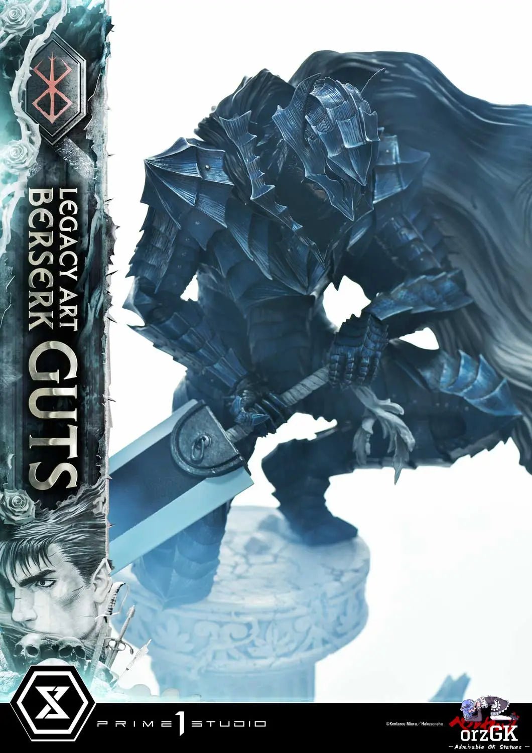 Guts LABR-01 LABR-01S(Licensed) - Legacy Art Kentaro Miura Berserk - Prime 1 Studio resin statue Navy Toys anime figure