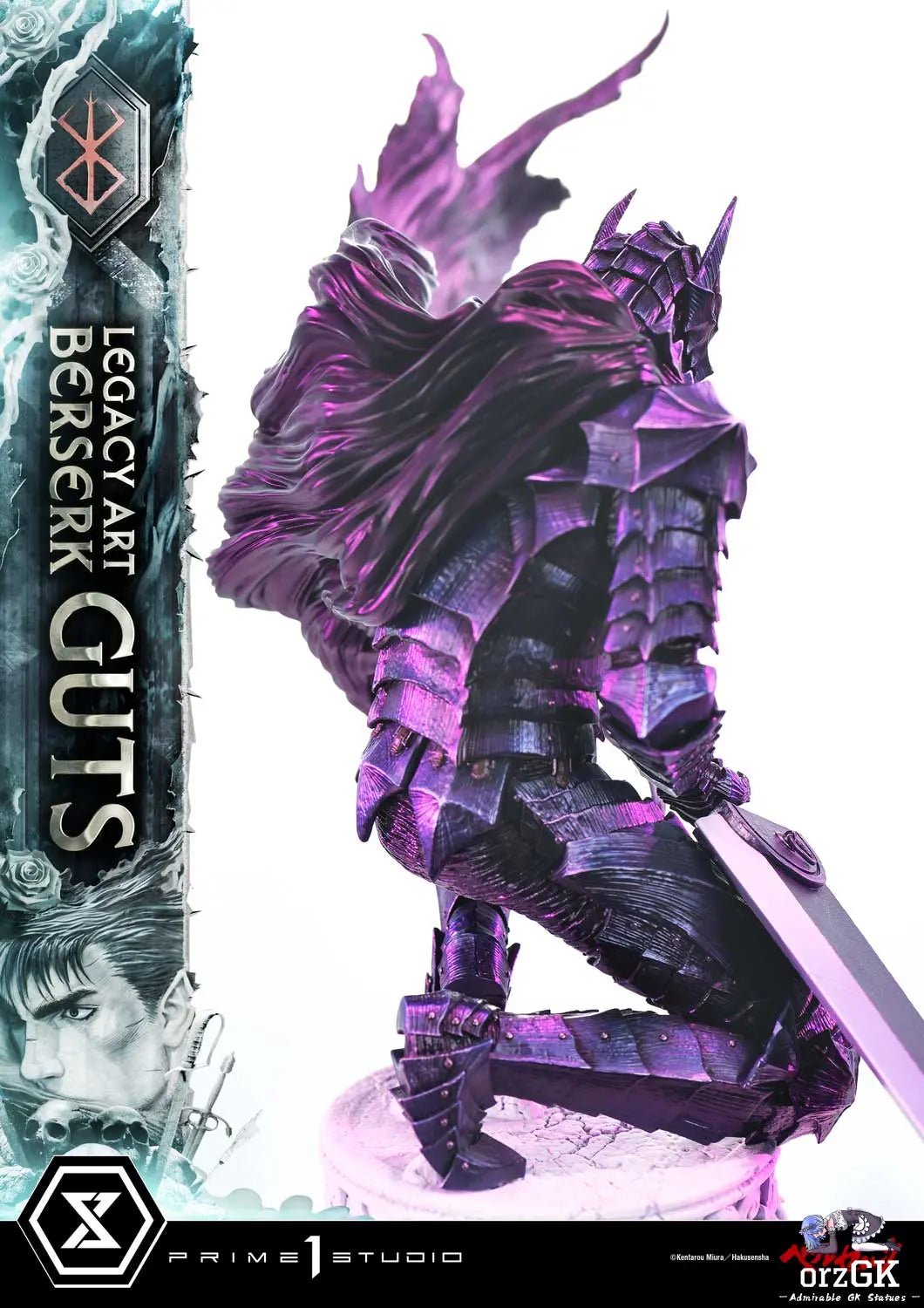 Guts LABR-01 LABR-01S(Licensed) - Legacy Art Kentaro Miura Berserk - Prime 1 Studio resin statue Navy Toys anime figure