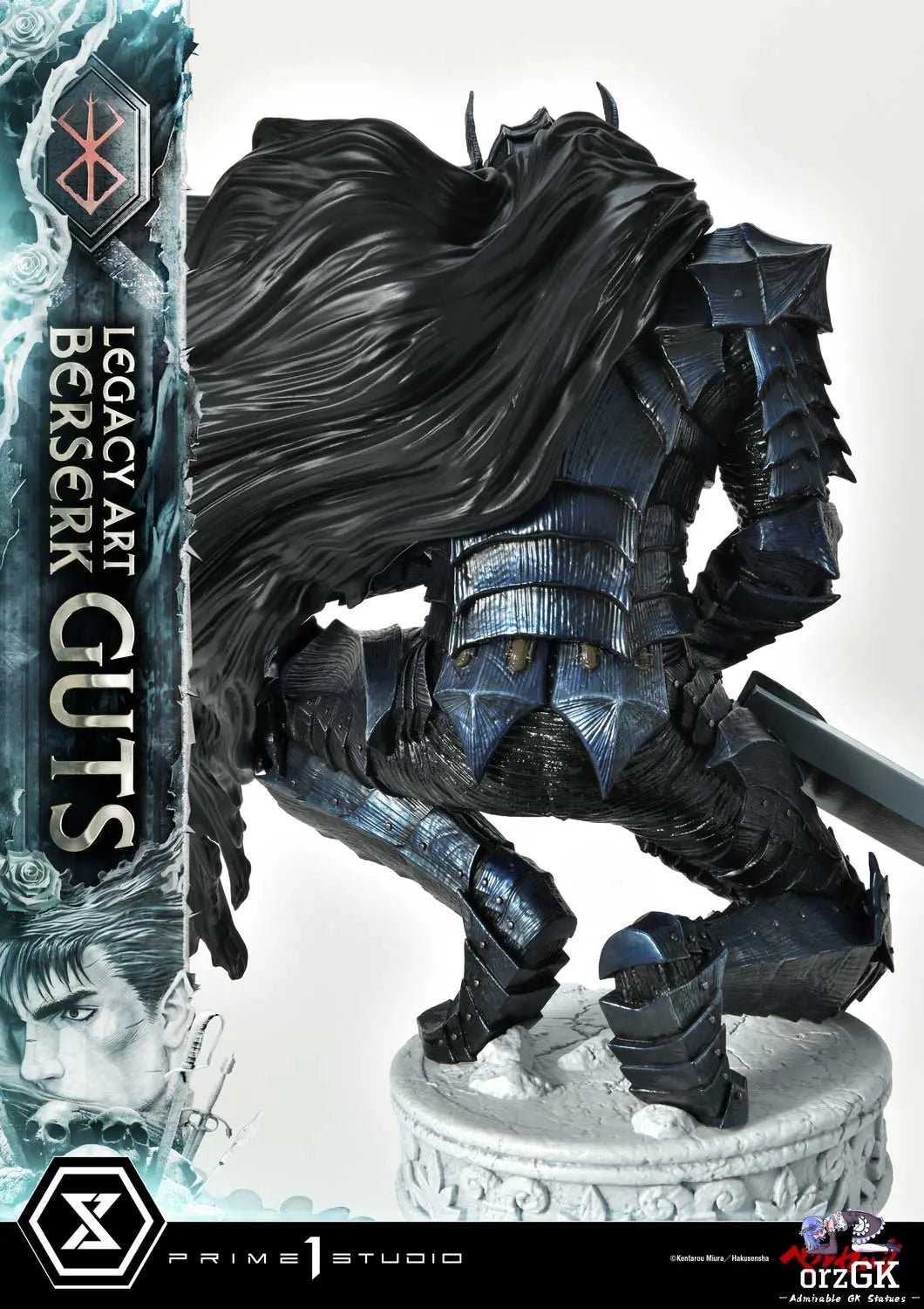 Guts LABR-01 LABR-01S(Licensed) - Legacy Art Kentaro Miura Berserk - Prime 1 Studio resin statue Navy Toys anime figure
