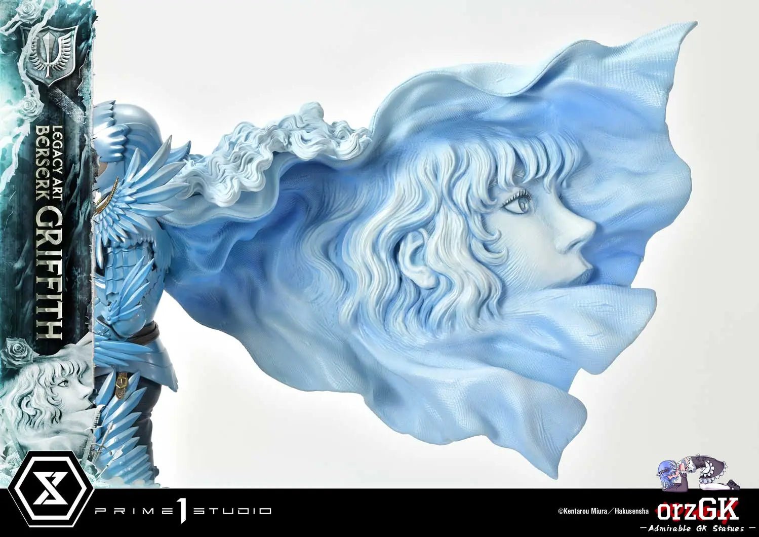 Legacy Art 'Kentaro Miura' Berserk Griffith LABR-02 LABR-02S(Licensed) - Prime 1 Studio resin statue Navy Toys anime figure