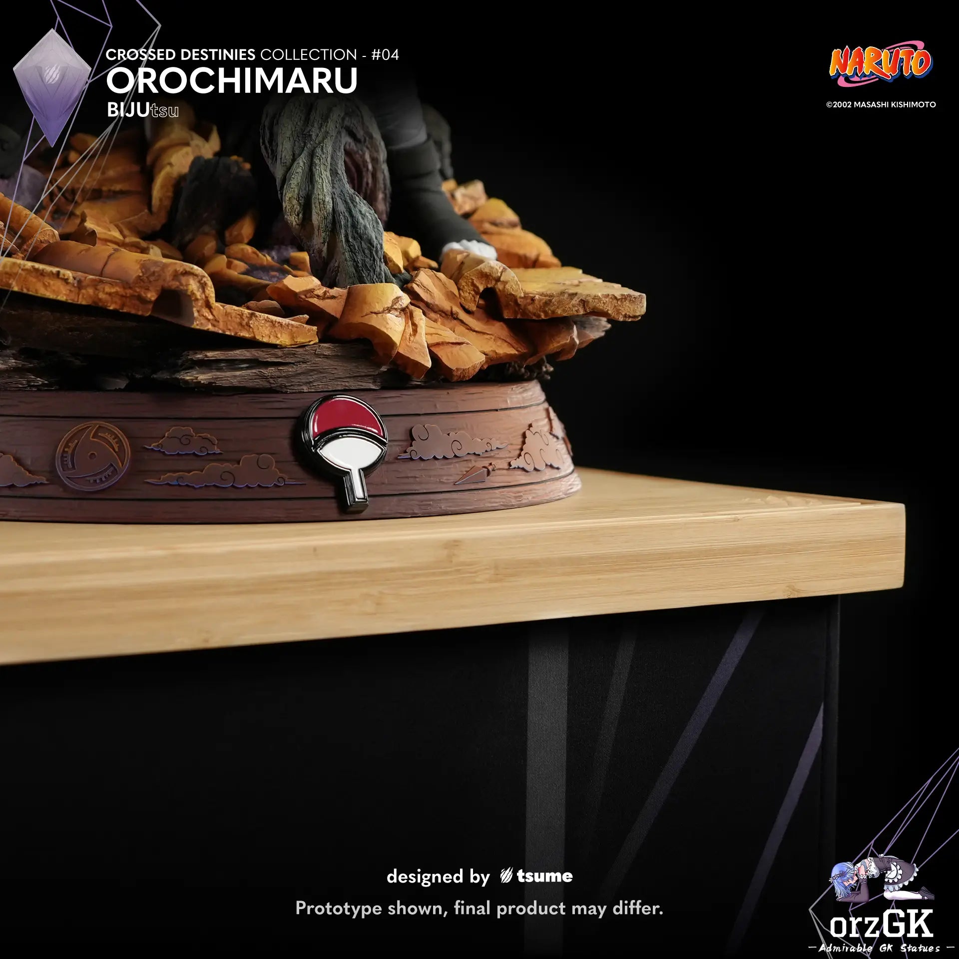 TSUME Studio - Naruto Orochimaru BIJUtsu (Licensed) resin statue Navy Toys anime figure