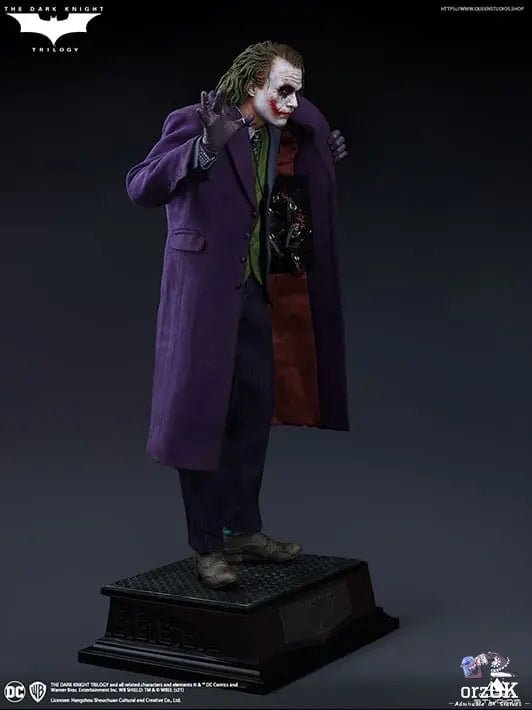 Queen Studio - The Dark Knight Joker 1/4 Scale Statue (Licensed) resin statue Navy Toys anime figure