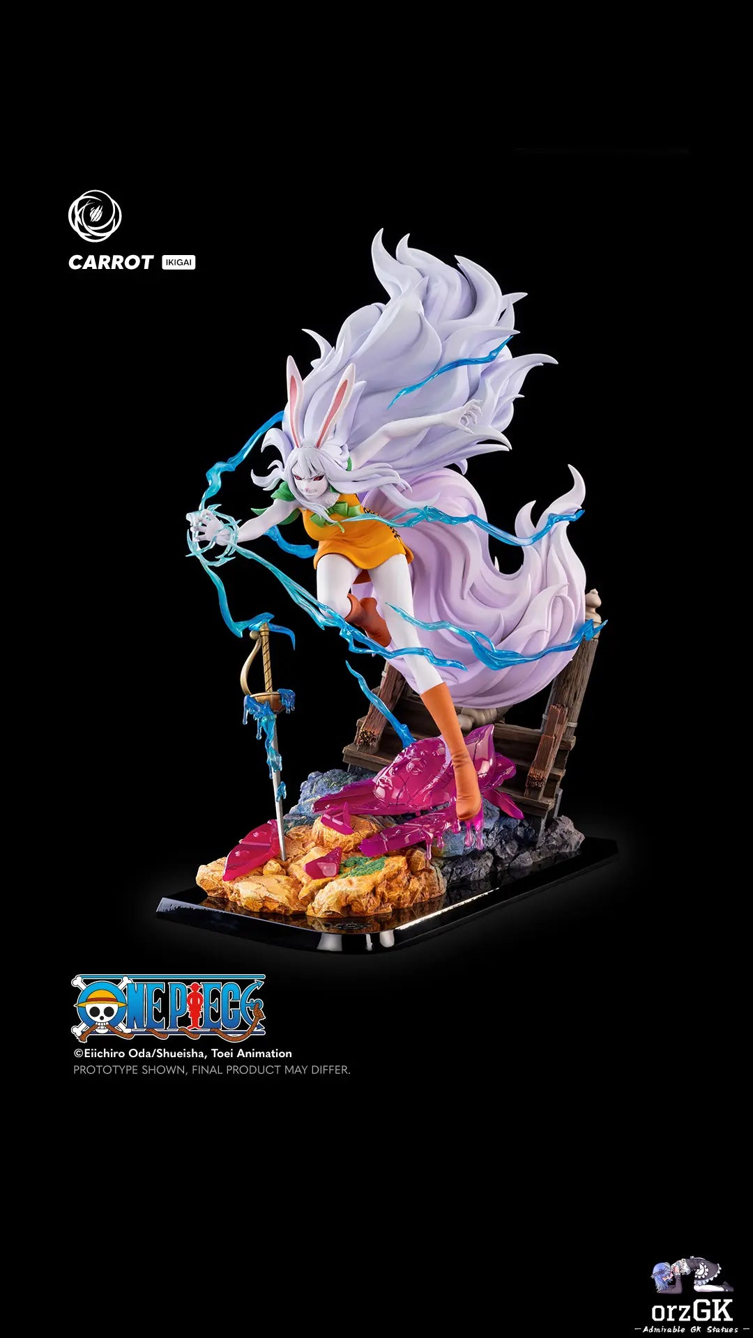 Tsume Studio - One piece Carrot IKIGAI (Licensed) resin statue Navy Toys anime figure