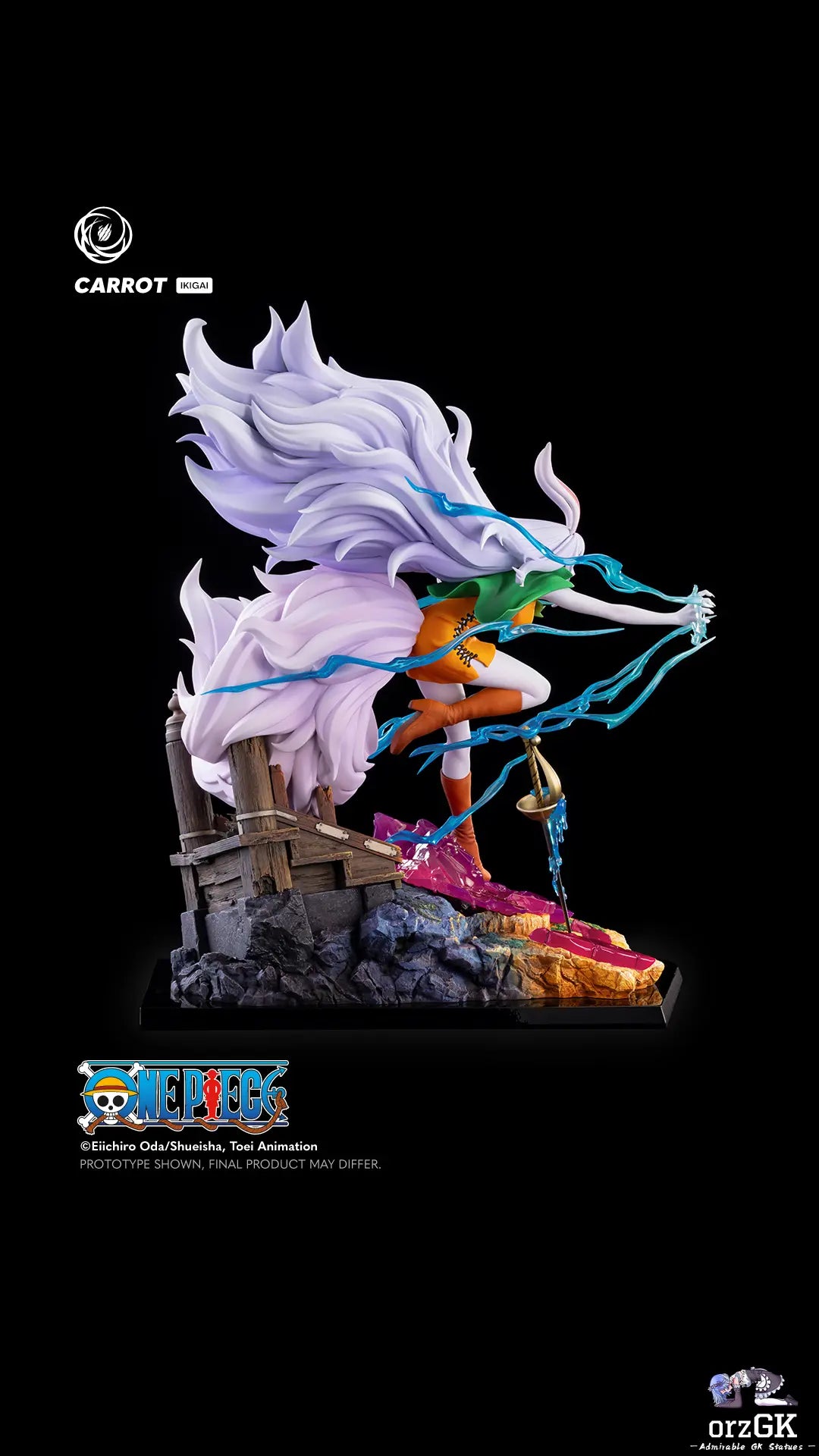 Tsume Studio - One piece Carrot IKIGAI (Licensed) resin statue Navy Toys anime figure
