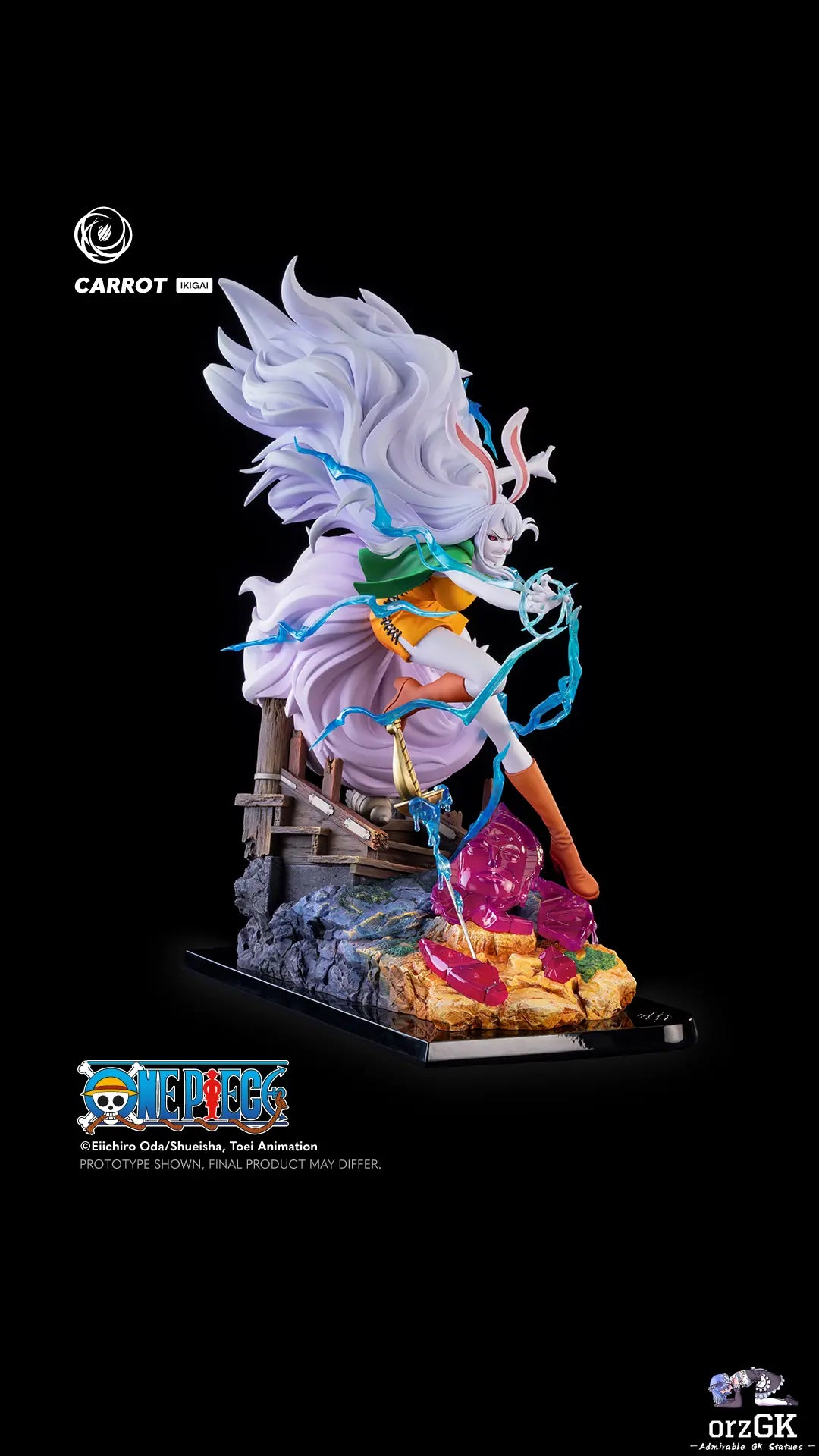 Tsume Studio - One piece Carrot IKIGAI (Licensed) resin statue Navy Toys anime figure