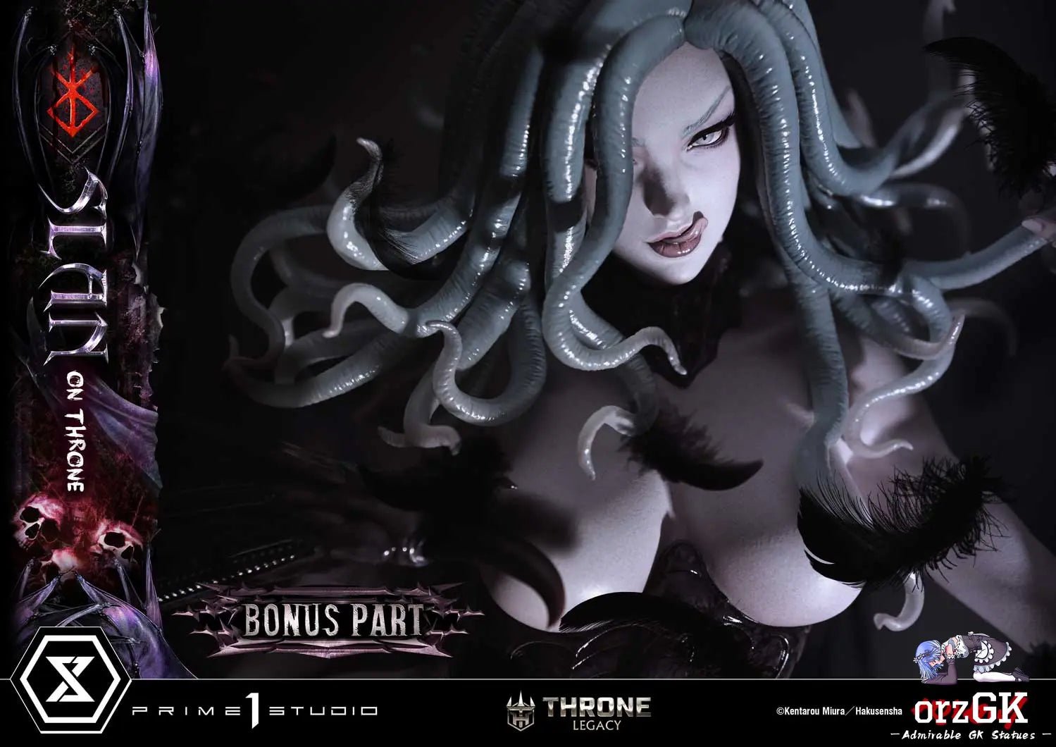 Throne Legacy Berserk Slan TLCBR-01 TLCBR-01S (Licensed) - Prime 1 Studio resin statue Navy Toys anime figure