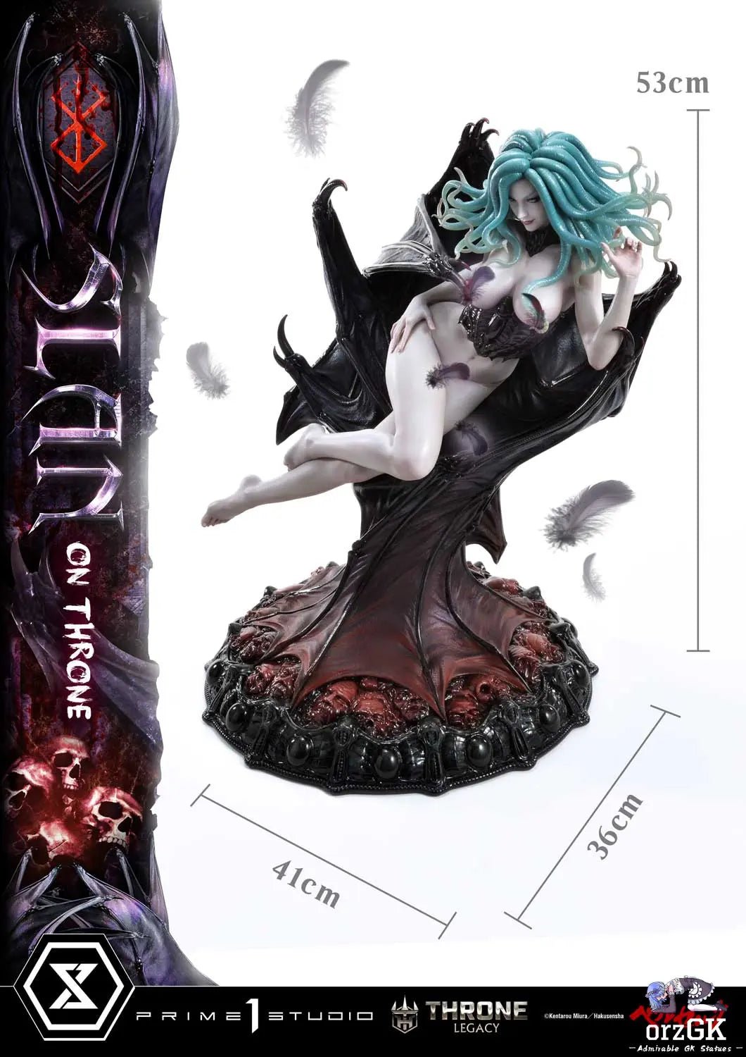 Throne Legacy Berserk Slan TLCBR-01 TLCBR-01S (Licensed) - Prime 1 Studio resin statue Navy Toys anime figure