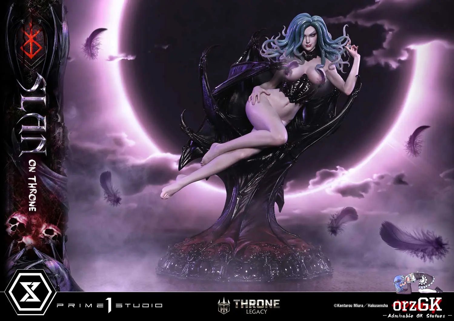 Throne Legacy Berserk Slan TLCBR-01 TLCBR-01S (Licensed) - Prime 1 Studio resin statue Navy Toys anime figure