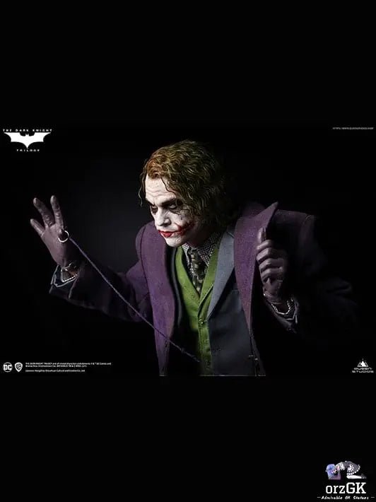 Queen Studio - The Dark Knight Joker 1/4 Scale Statue (Licensed) resin statue Navy Toys anime figure