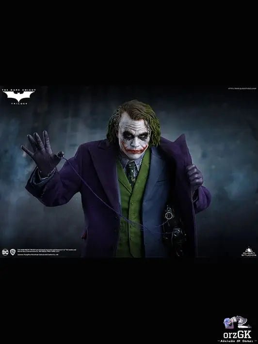 Queen Studio - The Dark Knight Joker 1/4 Scale Statue (Licensed) resin statue Navy Toys anime figure