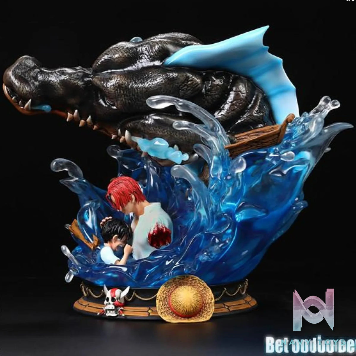 Surge Studio – One Piece Luffy and Shanks