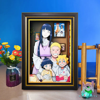 Yu Zhi Jiang Studio – Naruto Multiple Characters Series #9 3D Decorative Painting Naruto