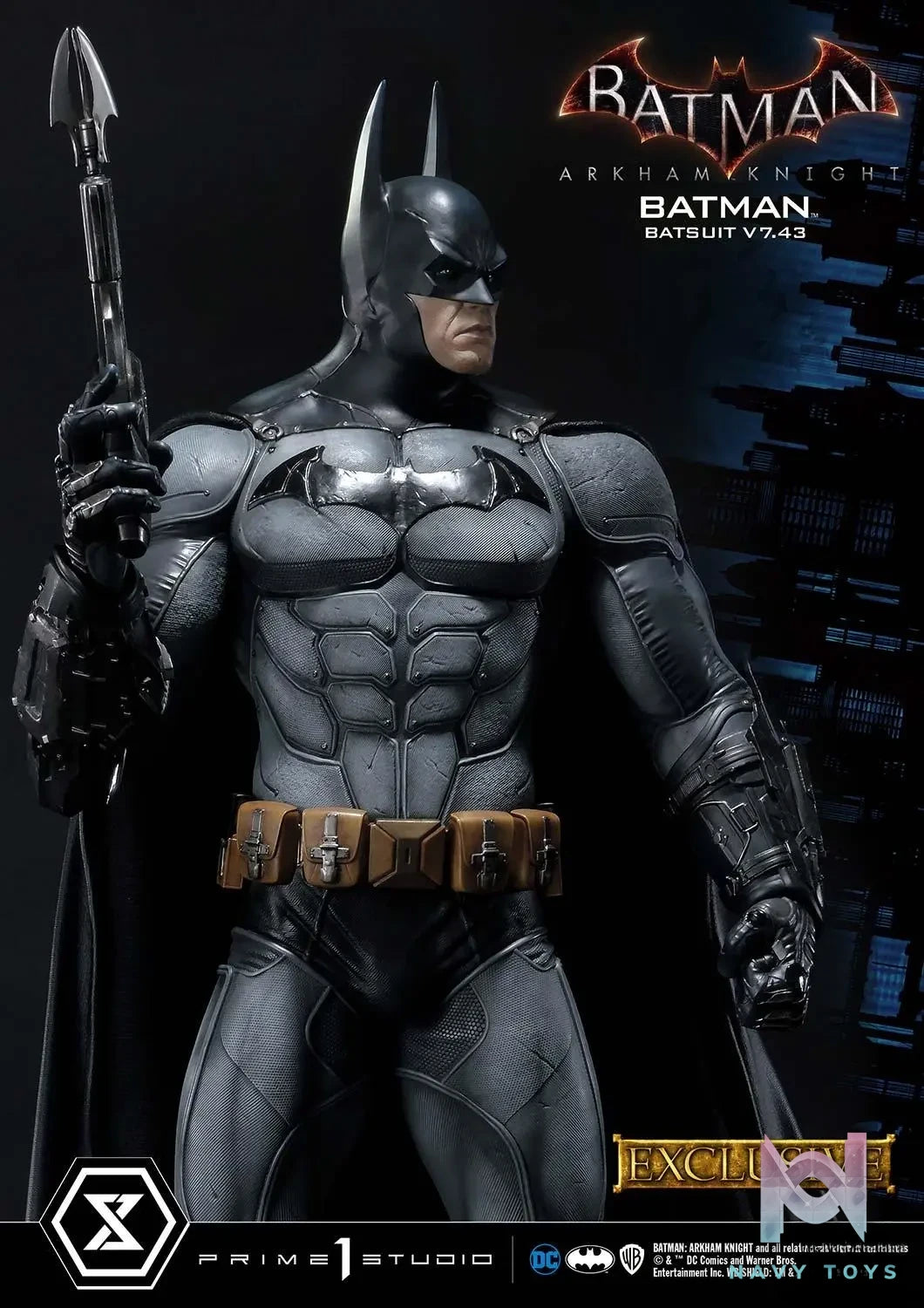 Prime 1 Studio – Museum Masterline Batman: Arkham Knight Batman Batsuit V7.43 MMDC-45 MMDC-45EX(Licensed)