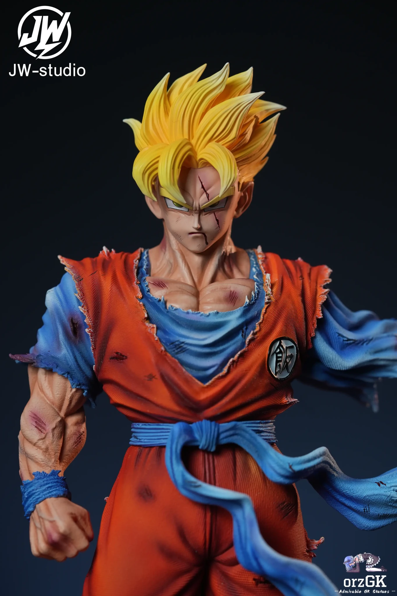 JW Studio - Future Series 01 Future Gohan Dragon Ball resin statue Navy Toys anime figure
