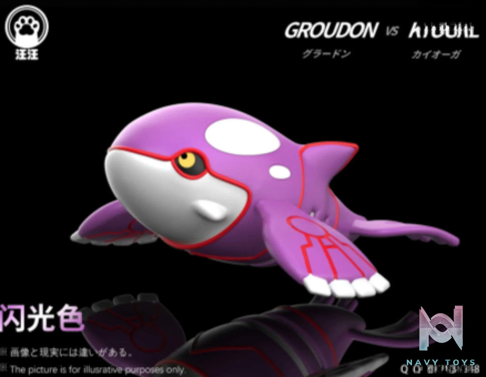 Wang Wang Studio – Pokémon Groudon VS KYOGRE