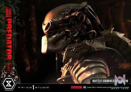 Prime 1 Studio – Premium Bust Predator (Film) Jungle Hunter Predator Battle-Damaged PBPR-03 (Licensed)