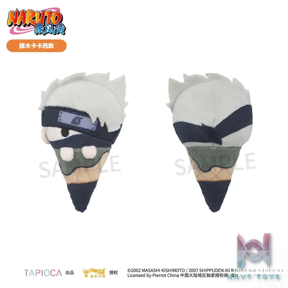 TAPIOCA – Naruto Shippuden Palm-Sized Ice Cream Plush Blind Box Vol. 1 X Vol. 2 (6 pieces / box) (Licensed)
