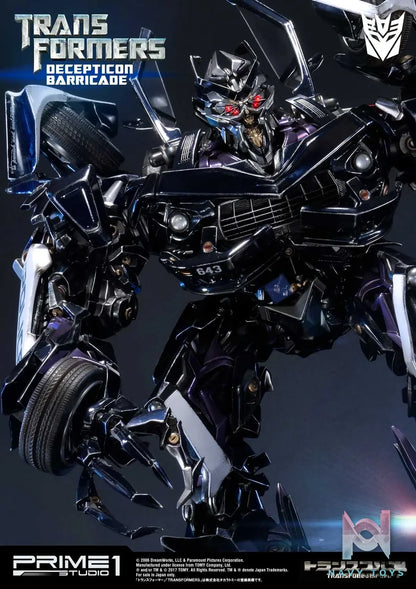 Prime 1 Studio – Museum Masterline Transformers (Film) Decepticon Barricade MMTFM-15 (Licensed)
