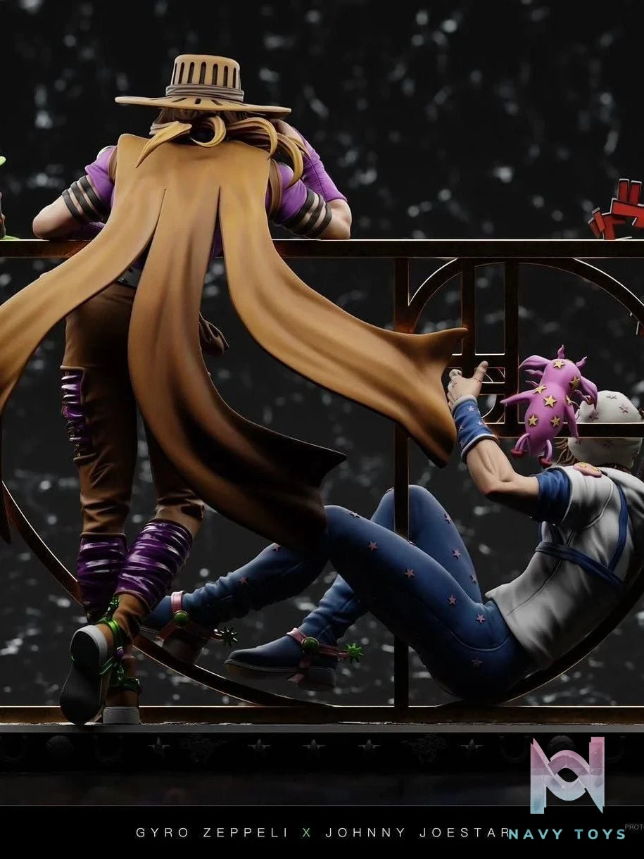 Gyro Zeppeli & Johnny Joestar - Jojo’s Bizarre Adventure - Chikara Studio resin statue Chikara Studio anime figure