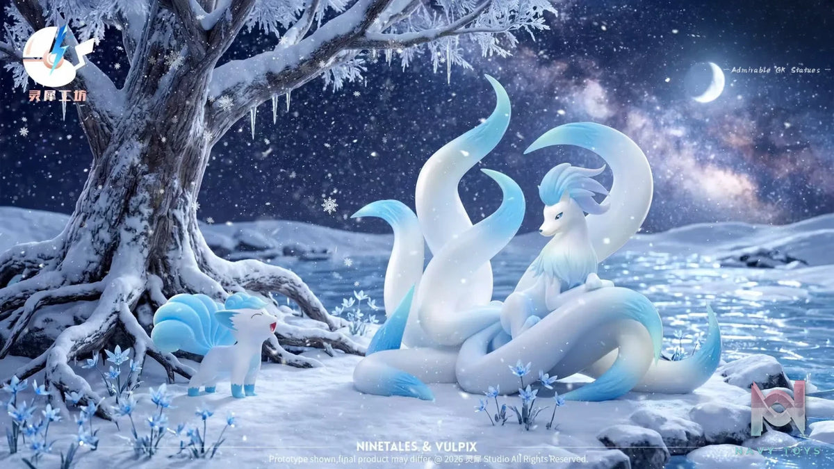Ling Xi Gong Fang Studio – Ninetales Evolution Set Pokémon