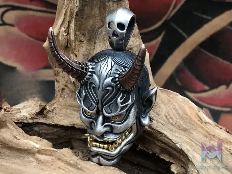 Shou Jiang Studio – Custom Original Design Hannya Demon Men’s Pendant