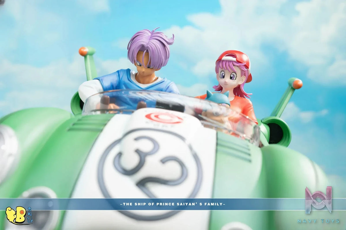 DB Studio – Dragon Ball Vehicle 5th Vegeta & Trunks & Bulma