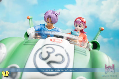 DB Studio – Dragon Ball Vehicle 5th Vegeta & Trunks & Bulma