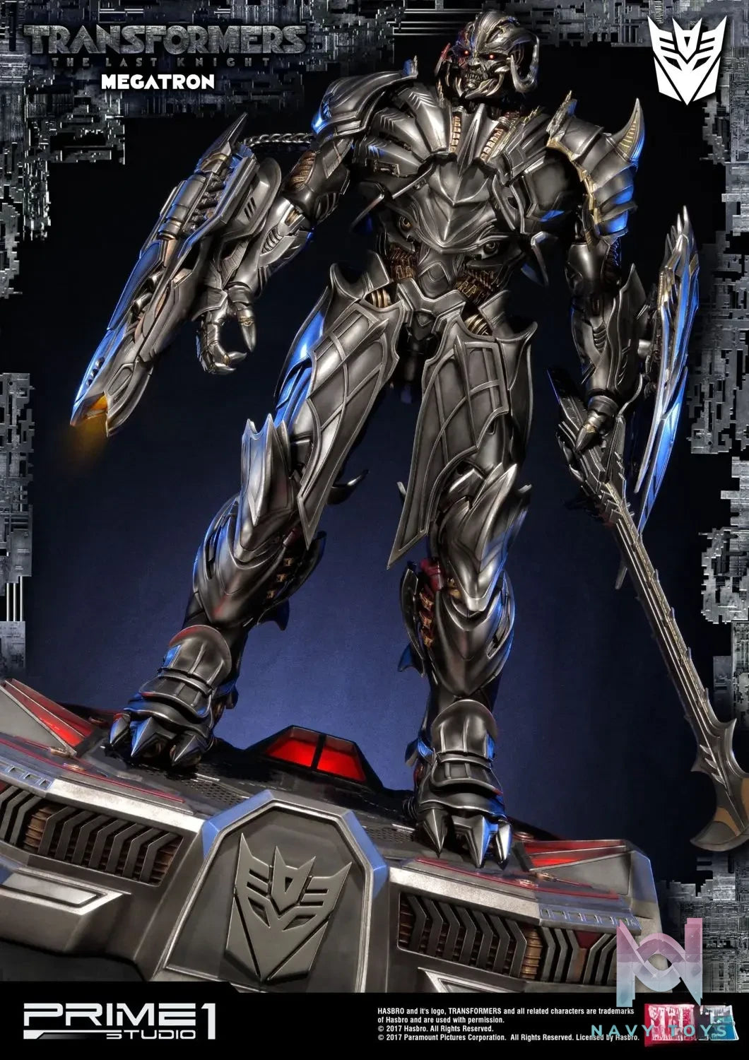 Prime 1 Studio – Museum Masterline Transformers: The Last Knight (Film) Megatron MMTFM-17 MMTFM-17EX(Licensed)