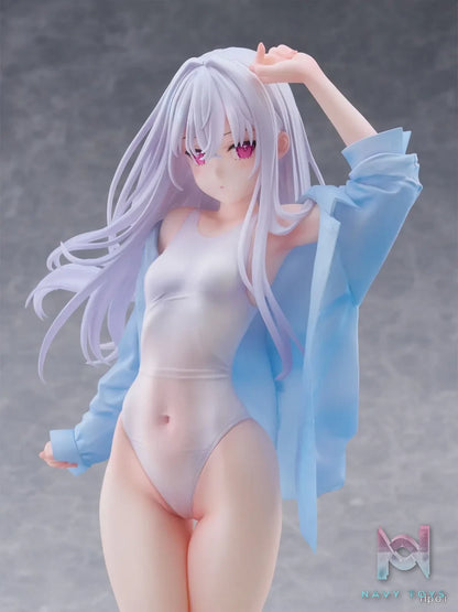 FURYU – TENITOL TALL MIGNON WORKS shiro Swimsuit ver. Figure (Licensed)