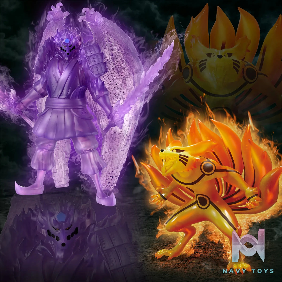 BANPRESTO – Naruto: Shippuden Susanoo X Kurama (Kurama Link Mode) (Licensed)