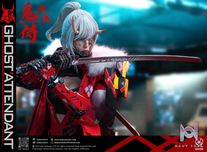 POP COSTUME Studio – GS-002 Ghost Attendant Red Remains 1/6 Action Figure (Licensed)
