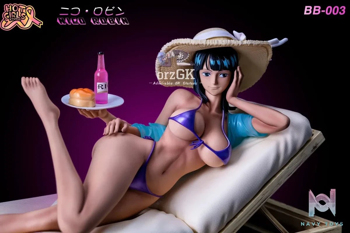 Nico Robin Pool Party #3 - One Piece - Hot Girls Studio resin statue Navy Toys anime figure