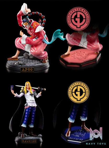 Gold Peter Studio – One Piece Beast Pirates Apoo And Hawkins