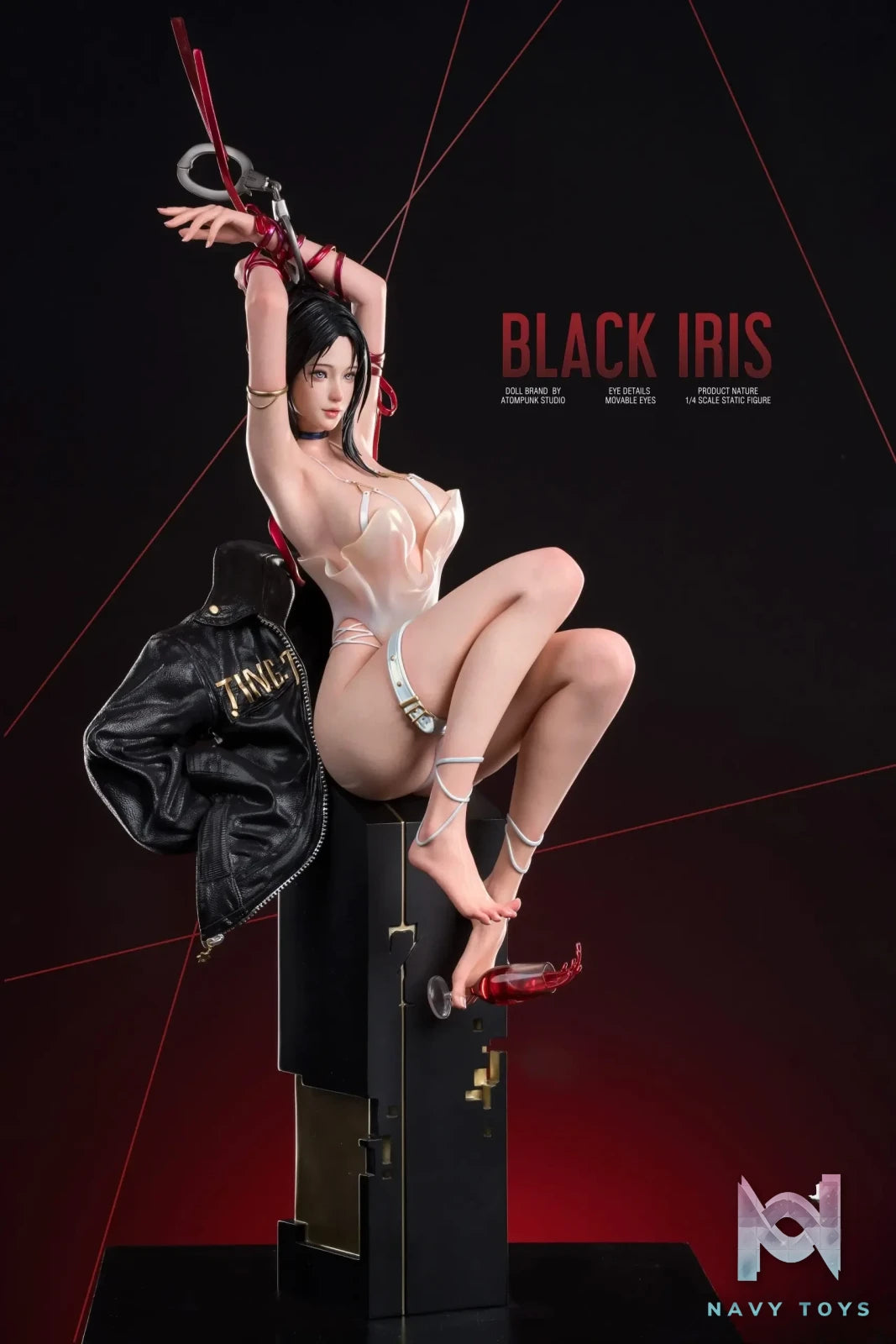 Atompunk Studio – Black Iris 1/4 Statue (Licensed)