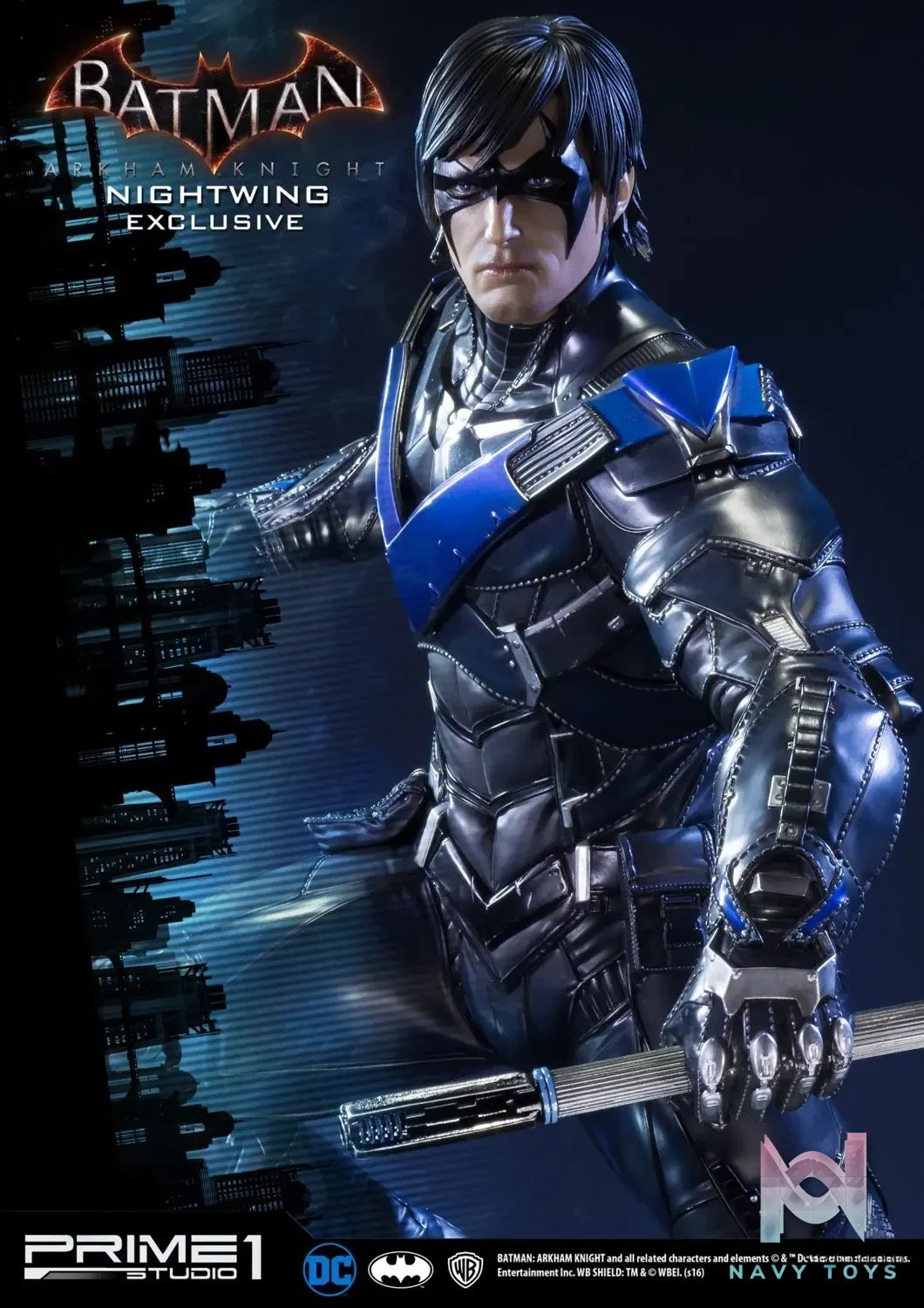 Prime 1 Studio – Museum Masterline Batman: Arkham Knight Nightwing MMDC-12 MMDC-12EX MMDC-12RD(Licensed)