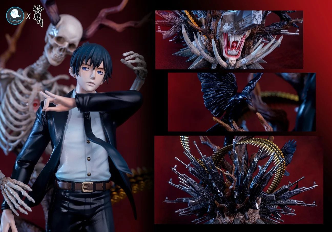 Aki Hayakawa & Gun Devil - Chainsaw Man - ILL Studio resin statue ILL Sudio anime figure