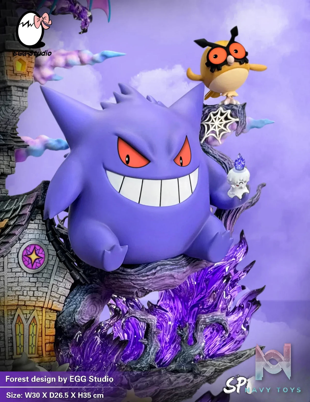 Egg Studio – Pokémon Ghost type Pokémon statue