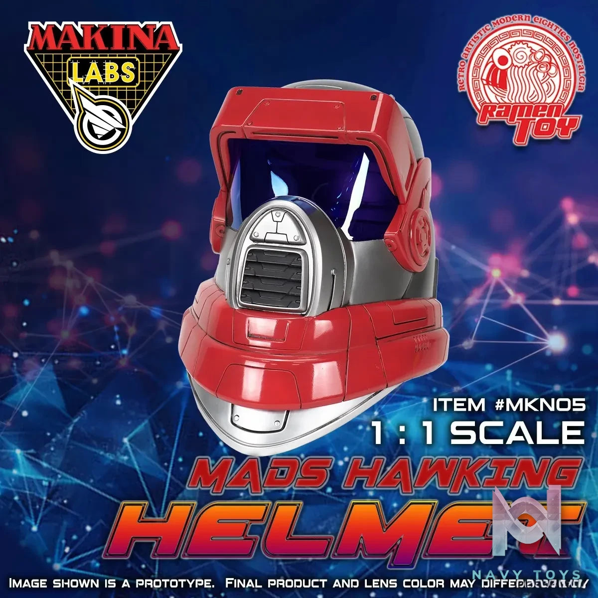 Ramen Toy – 1/1 MKNN05-MADS HAWKING HELMET MKNN05 (Licensed)