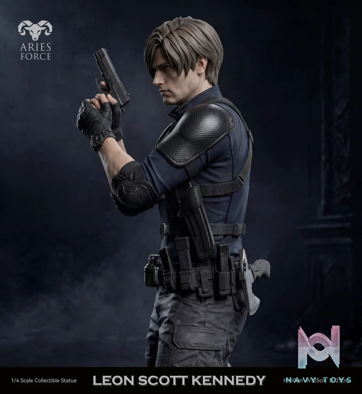 Aries Force Studio – Leon Scott Kennedy X Grace Ashcroft Resident Evil 9